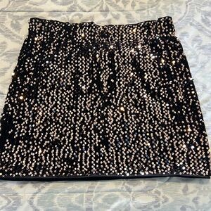 Shein sequin skirt size 0XL